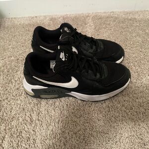 Nike Air Max Black and White Shoes